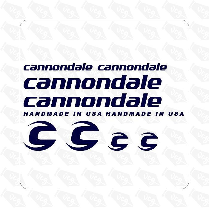 CANONDALE BICYCLE SET STICKERS