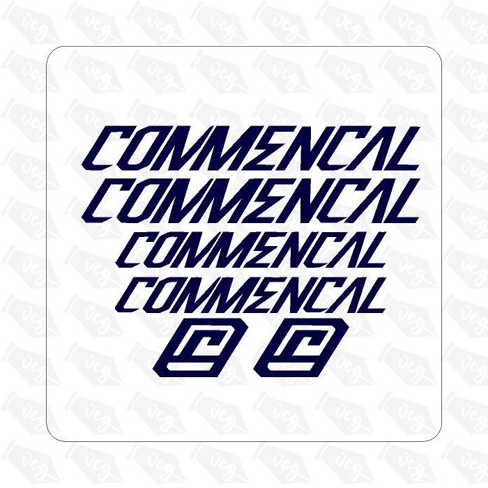 Commencal Bicycle Sticker Set