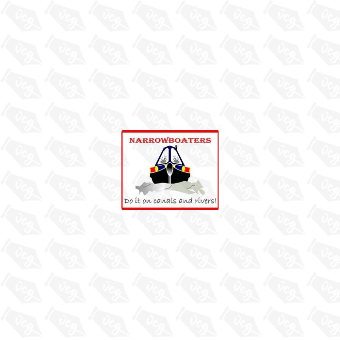 Funny Do it on Canals and Rivers Sticker