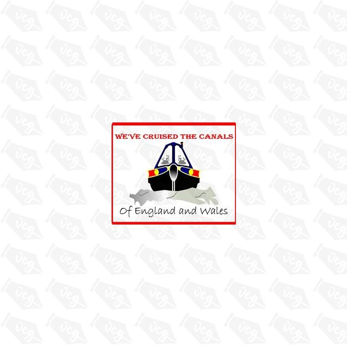 Funny We've Cruised The Canals Sticker