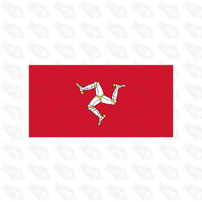 Isle on Man Flag Sticker