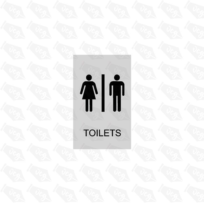 Toilet Door Sticker