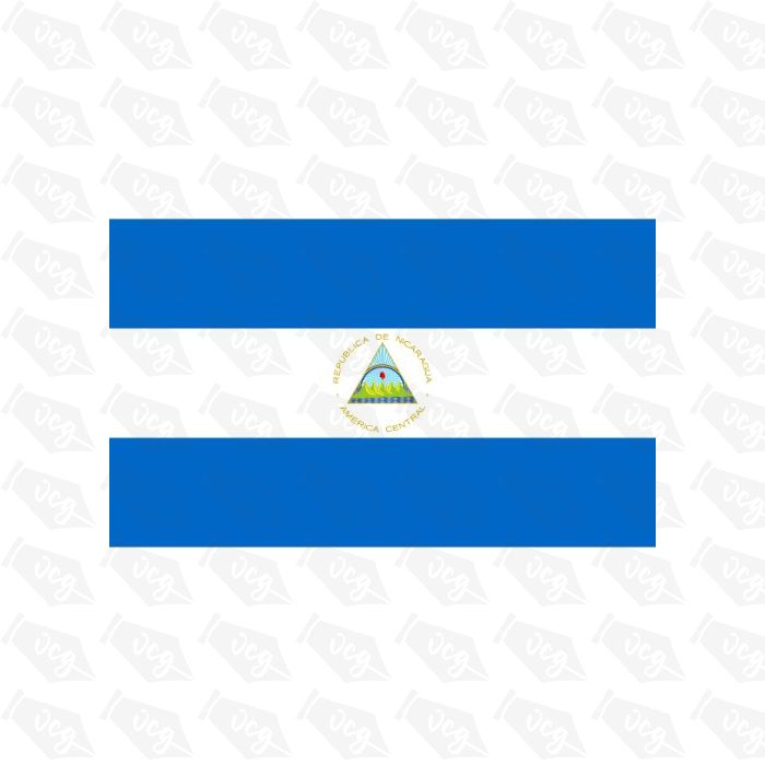 Nicaragua Flag Sticker