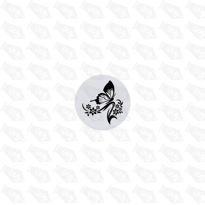 Port Hole Etch Design Self Adhesive Sticker 8
