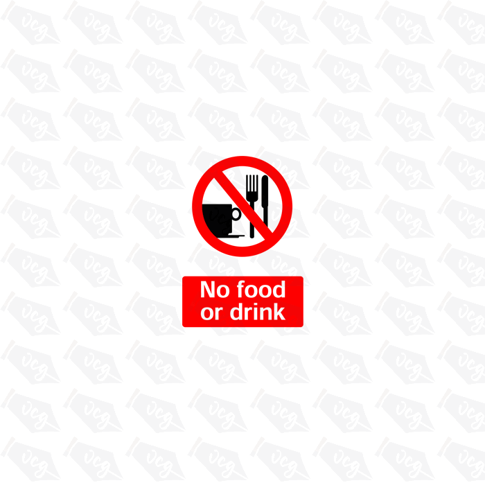 No Food or Drink