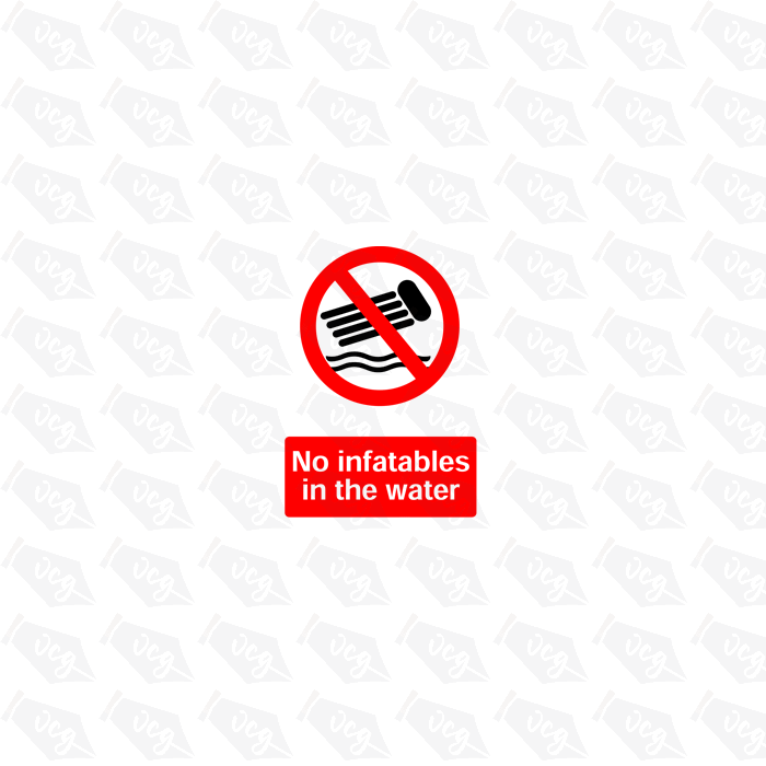 No Inflatables
