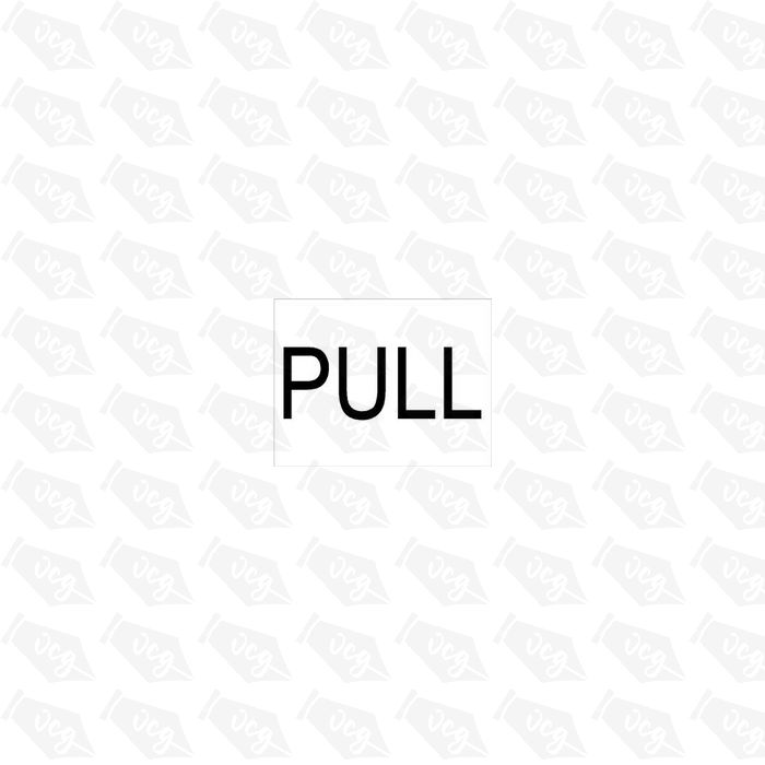 Pull Sticker