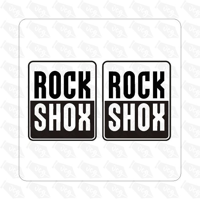 ROCK SHOX BICYCLE STICKER SET