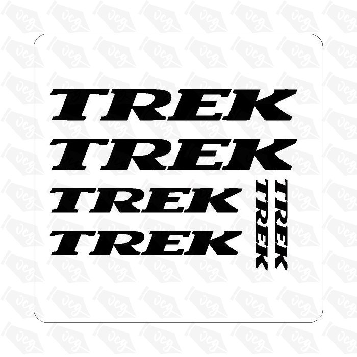 TREK BICYCLE STICKER SET