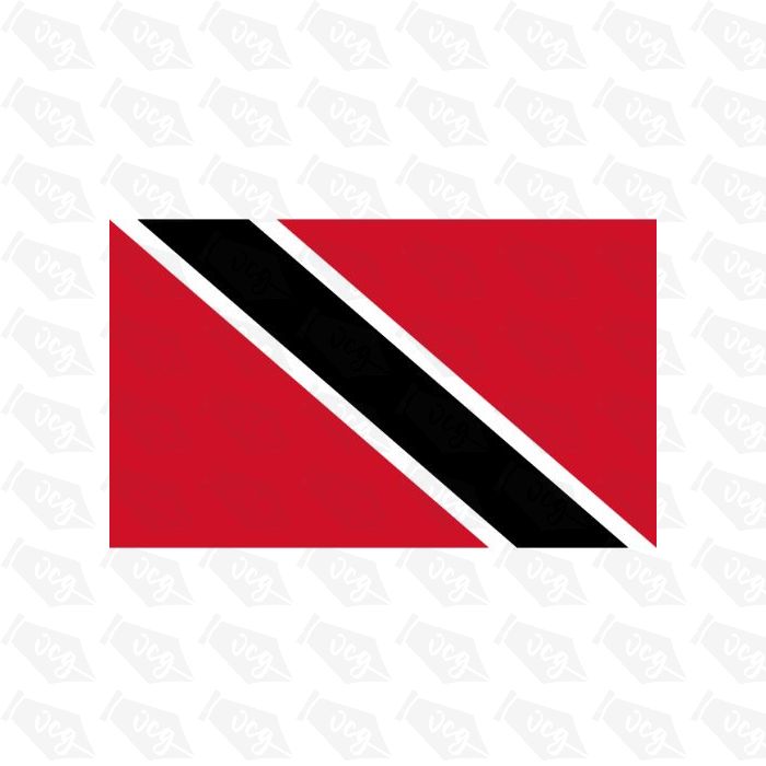 Trinidad and Tobago Flag Sticker