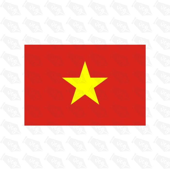 Vietnam Flag Sticker