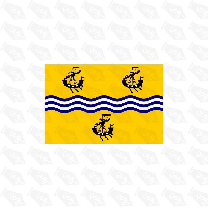 Western isles outer Hebrides flag sticker