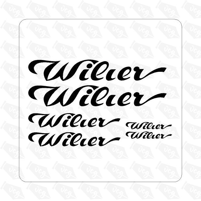 WILIER BICYCLE STICKER SET